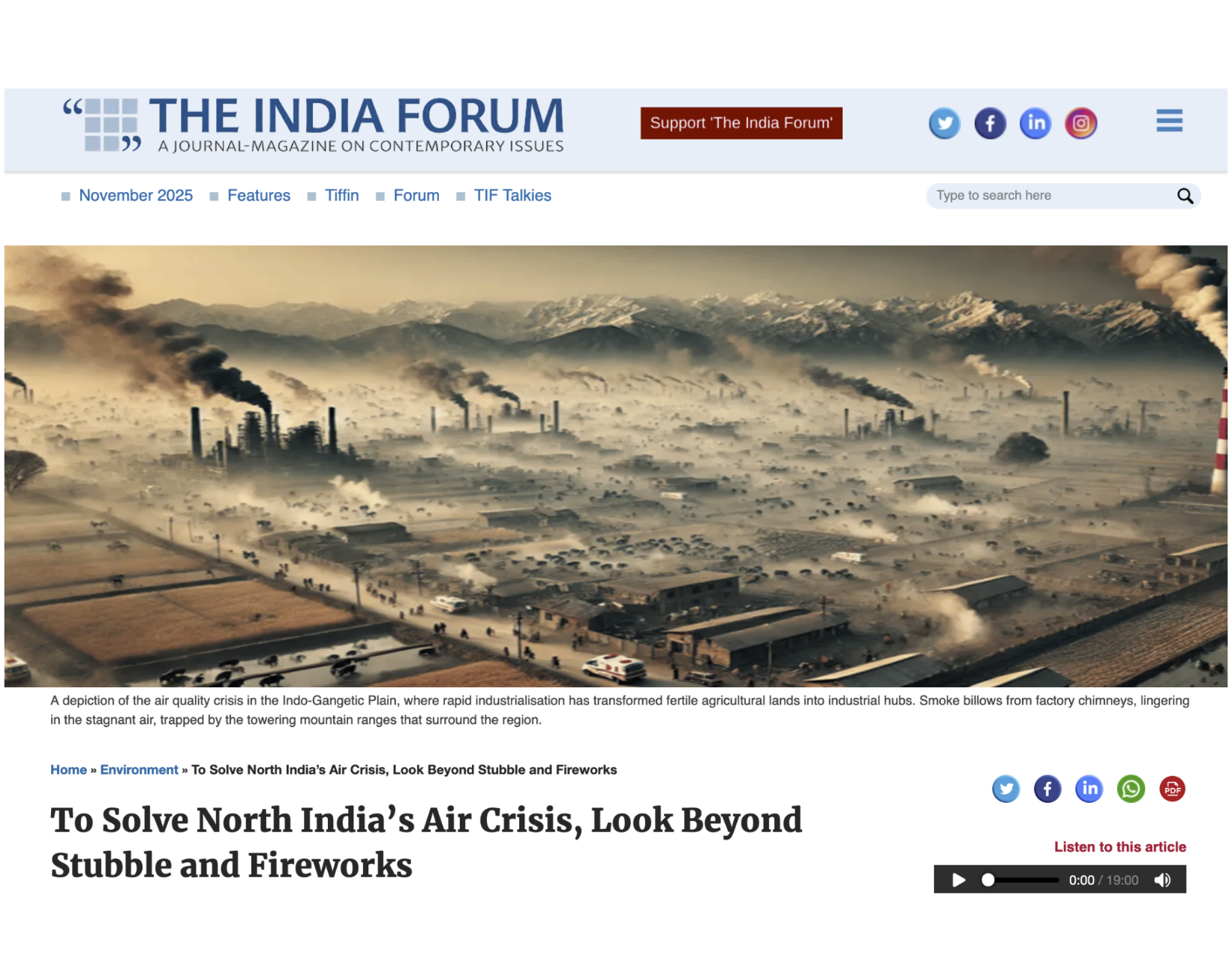 North India Air Crisis